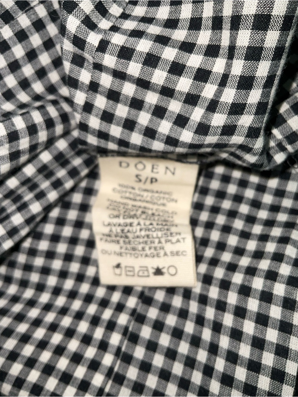 Doen Sebastiane La Maddalena Gingham Skirt - Picture 11 of 11